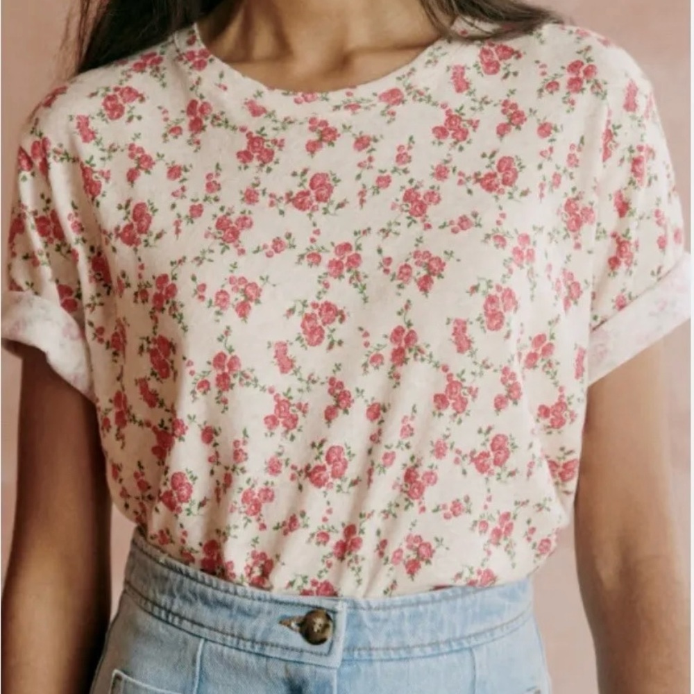 ISO Sezane Martha T shirt